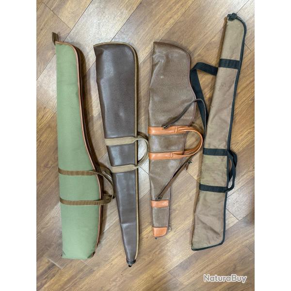 Lot x4 fourreaux/ �tui fusil