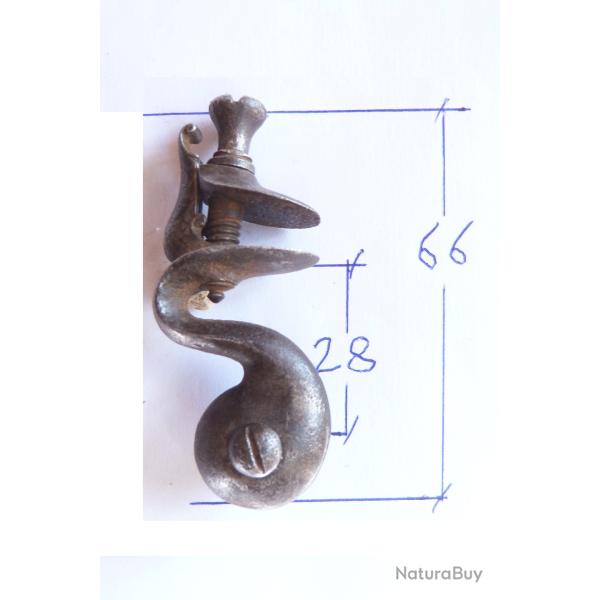 Chien � silex de pistolet d�but 18e