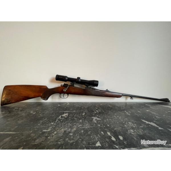 Carabine mauser k98 calibre 6,5x68 + lunette kahles Helia C 1,5-6x42
