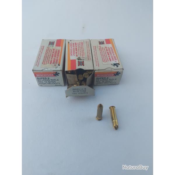 Bo�tes Winchester 22/LR � grenailles