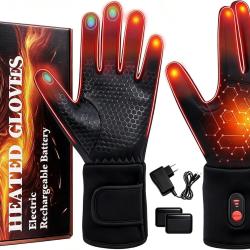 Gant Chauffants Taille L Rechargeables 7,4 V 22,2 Wh Gants chauffants, chauffage rapide, &eacute;cran tacti