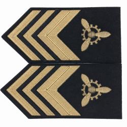 Fourreaux de manche  Marine Italienne - Secondo Capo MSA (M&eacute;canicien)