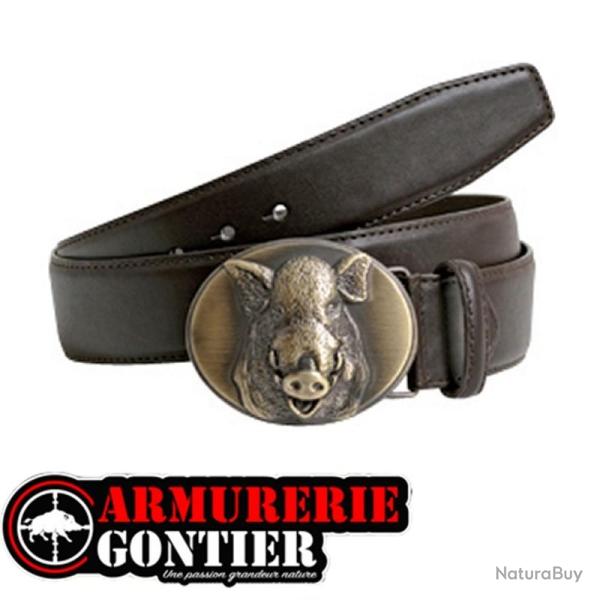 Ceinturon PROHUNT SANGLIER marron - Taille unique