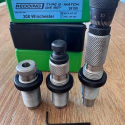 Jeu d'outils Redding Type S Match Collet 308 Winchester