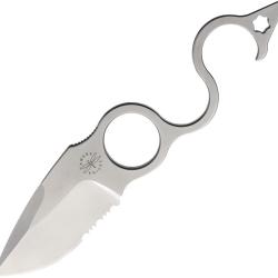 Couteau Fixe Amare 6 Finger 2.0 Lame Acier D2 Spear Point Manche Inox AMR202105