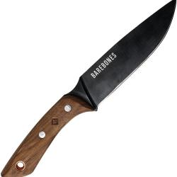 Couteau Barebones Living Woodsman No 6 Field Lame Acier SK-5 Manche Noyer BARE2118