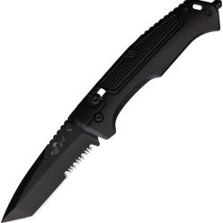 Couteau Pliant Bear & Son Lame Inox Tanto Manche Aluminium Noir Slide Lock BCMC560AIBKBSR