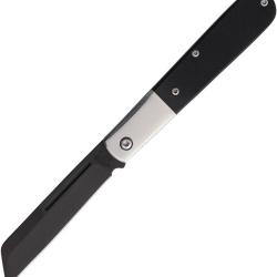 Couteau Pliant Bear & Son Modern Large Barlow Lame Acier D2 Sheepsfoot Manche G10 Noir BCMG180
