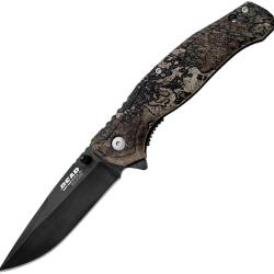 Couteau Pliant Bear Edge Brisk 2.0 Sideliner A/O Lame Acier 440 Manche Zytel BC61554