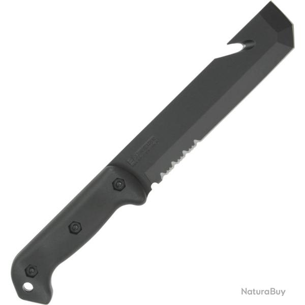 Couteau Fixe Becker Tac Tool Lame Acier 1095 Manche Grivory Noir �tui BKR3