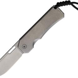 Couteau Pliant Big Idea Design Lame Acier CPM-S35VN Manche Titane Framelock BIG004
