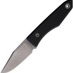 Couteau Big Idea Design Lookout Lame Acier Nitro-V Clip Point Manche G10 Noir &Eacute;tui Kydex BIG009GBK