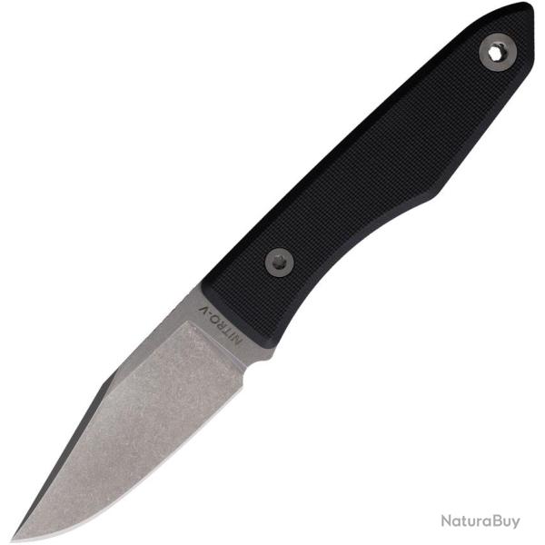 Couteau Big Idea Design Lookout Lame Acier Nitro-V Clip Point Manche G10 Noir �tui Kydex BIG009GBK