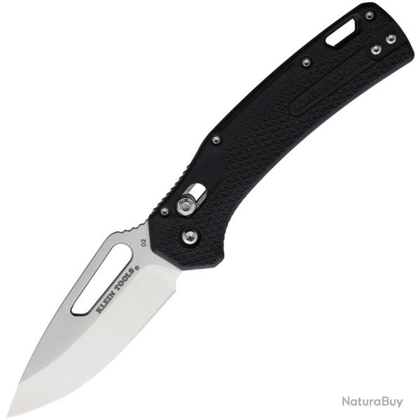 Couteau Pliant BlackFire Lame Acier D2 Drop Point Manche Nylon Noir Pivot Lock BFOGK000BKB