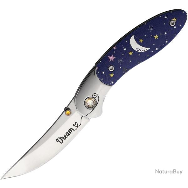 Couteau Pliant Brighten Blades Dream Lame Acier 8Cr13MoV Manche Aluminium Linerlock BB005
