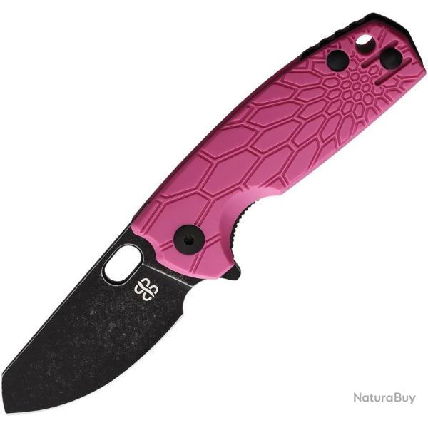 Couteau Pliant Brighten Blades Baby Core Lame Acier N690 Manche FRN Rose Linerlock BB608PB