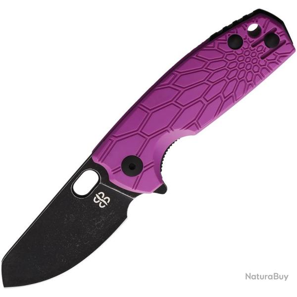 Couteau Pliant Brighten Blades Baby Core Lame Acier N690 Manche FRN Violet Linerlock BB608PUB