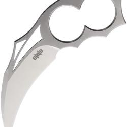 Couteau Fixe Brous Blades Silent Enforcer Neck Lame Acier D2 Satin&eacute;e &Eacute;tui Kydex BRB258