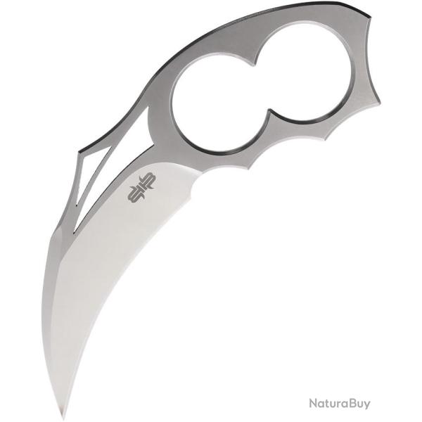 Couteau Fixe Brous Blades Silent Enforcer Neck Lame Acier D2 Satin�e �tui Kydex BRB258