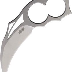 Couteau Fixe Brous Blades Silent Enforcer Neck Lame Acier D2 Stonewash &Eacute;tui Kydex BRB259