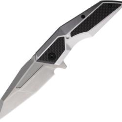 Couteau Brous Blades Recluse Lame Acier D2 Manche Aluminium et Carbone Framelock BRB282