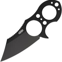 Couteau Fixe Brous Blades Silent Solider Ranger v2 Lame Acier D2 Noire Drop Point &Eacute;tui Kydex BRB285