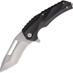 Couteau Pliant Brous Blades Reloader Lame Inox Manche Synth&eacute;tique Noir Linerlock BRBM003S