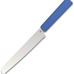 Couteau de Cuisine Butterfork Bread Lame Acier AR-RPM9 Manche ABS Bleu &Eacute;tui Bois BF01BKBU
