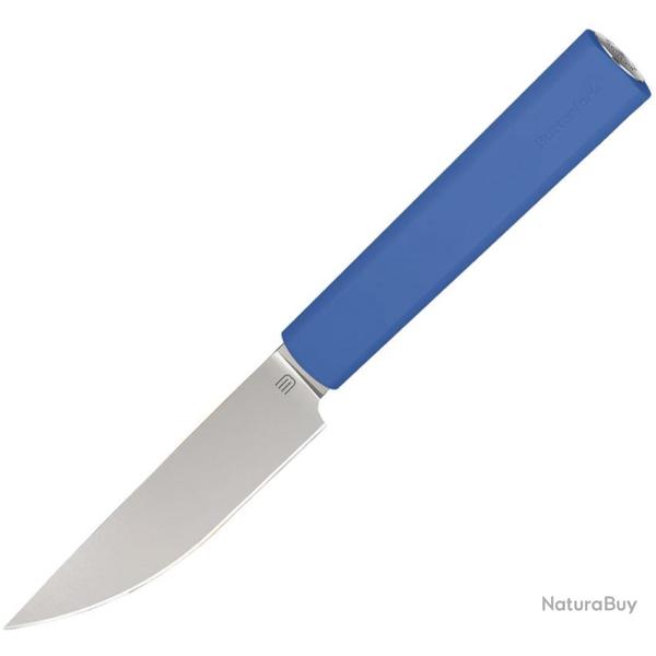 Couteau de Cuisine Butterfork Paring Lame Acier AR-RPM9 Manche ABS Bleu �tui Bois BF01PKBU