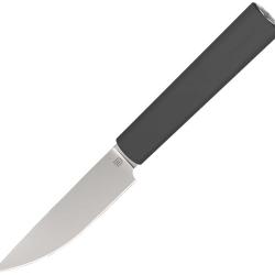 Couteau de Cuisine Butterfork Paring Lame Acier AR-RPM9 Manche ABS Gris Fonc&eacute; &Eacute;tui Bois BF01PKDG