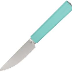 Couteau de Cuisine Butterfork Paring Lame Acier AR-RPM9 Manche ABS Vert &Eacute;tui Bois BF01PKMT