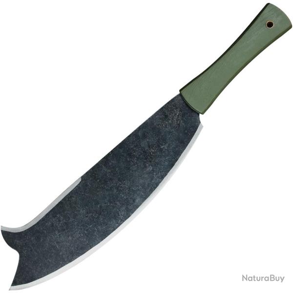 Couteau BYX Co Baryonyx Machete Lame Acier 1075 Manche Polypropyl�ne Vert �tui Nylon BYX11716PHC
