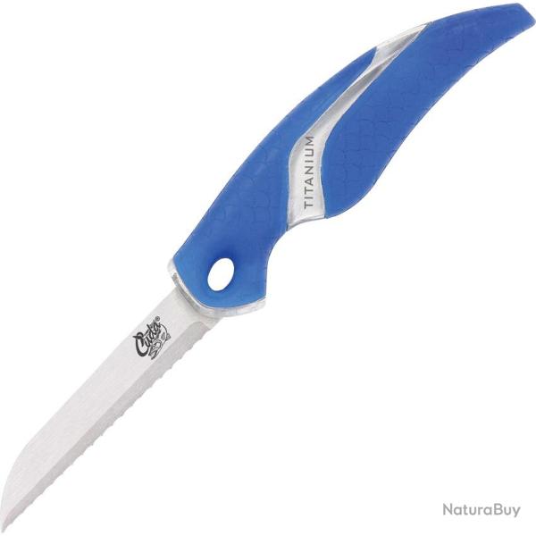 Couteau Fixe Camillus Cuda Net Lame Acier 4116 �tui CM18099