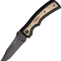 Couteau Pliant Camillus Slick Lame Acier AUS-8 Clip Point Linerlock CM19076