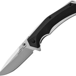 Couteau Pliant Camillus Lame Acier 3Cr13 Manche GFN Noir Linerlock CM19400