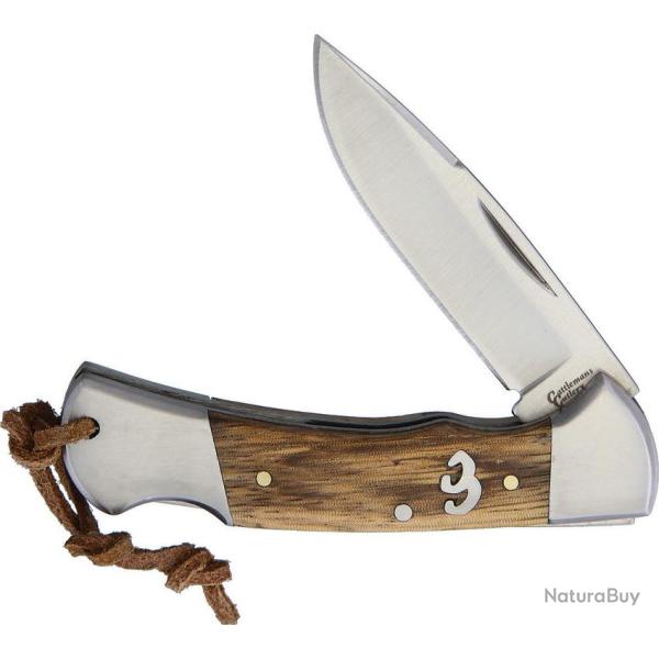 Couteau Pliant Cattleman's Cutlery Sagebrush Lame Inox Manche Bois Lockback CC0092ZW