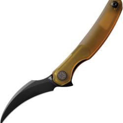 Couteau Pliant Cavol C09 Lame Acier Elmax Manche Ultem Linerlock CVLC09UD