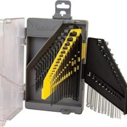 Tournevis et 45 embouts m&eacute;triques / pouces pour armurier Wheeler