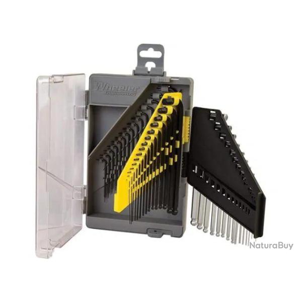 Tournevis et 45 embouts m�triques / pouces pour armurier Wheeler
