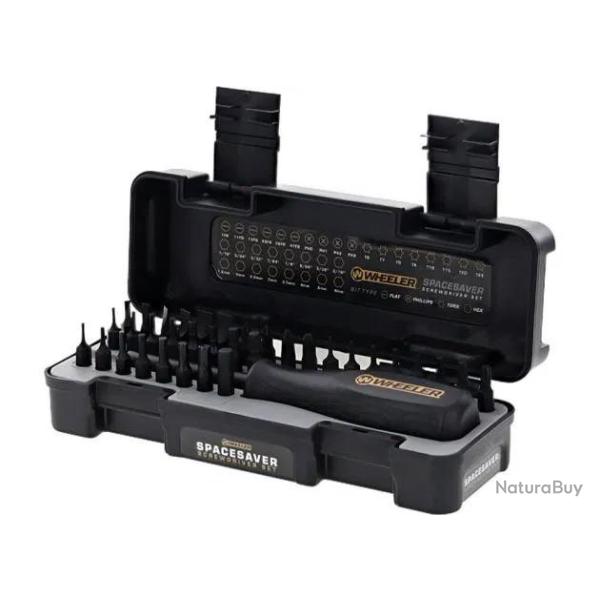 Tournevis et 36 embouts pour armurier Wheeler