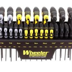 Tournevis et 30 embouts pour armurier Wheeler