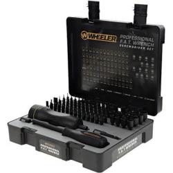 Tournevis dynamom&eacute;trique et 100 embouts pour armurier Wheeler