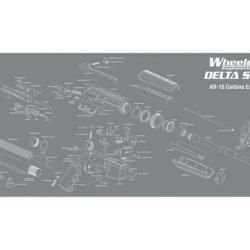 Tapis de Maintenance Wheeler Delta Series pour AR-15