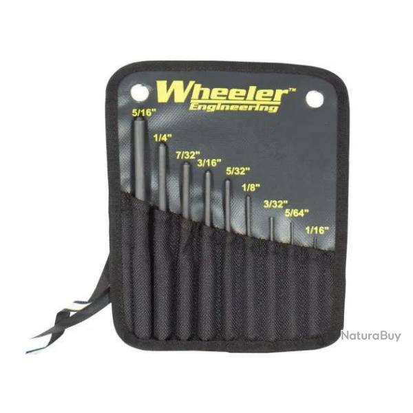 Chasse-goupilles Wheeler 9pcs