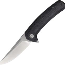 Couteau Pliant Coeburn Tool The Clinch Lame Acier M390 Manche Micarta Noir Linerlock CT001