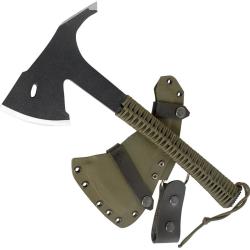 Hachette Condor Sentinel Army T&ecirc;te Acier 1075 Manche Cordelette Vert od &Eacute;tui Kydex CTK180936
