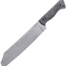 Couteau Condor Woodbuster Chopper Lame Acier 1075 Manche Micarta Noir et Blanc CTK2821978HC