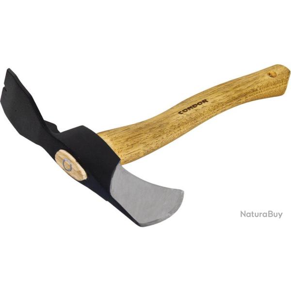 Hachette Condor Mountaineer Trail T�te Acier 1060HC Manche Hickory �tui Cuir CTK3916HC
