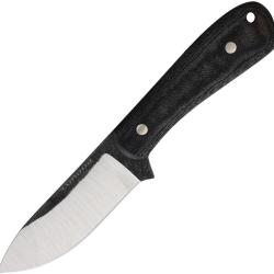 Couteau Fixe Condor Ceres Lame Acier 14C28N Manche Micarta Noir &Eacute;tui Kydex CTK396334SK