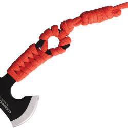 Hachette Condor Carlitos Neck T&ecirc;te Acier 1075 Manche Cordelette Orange &Eacute;tui Kydex CTK82029HC